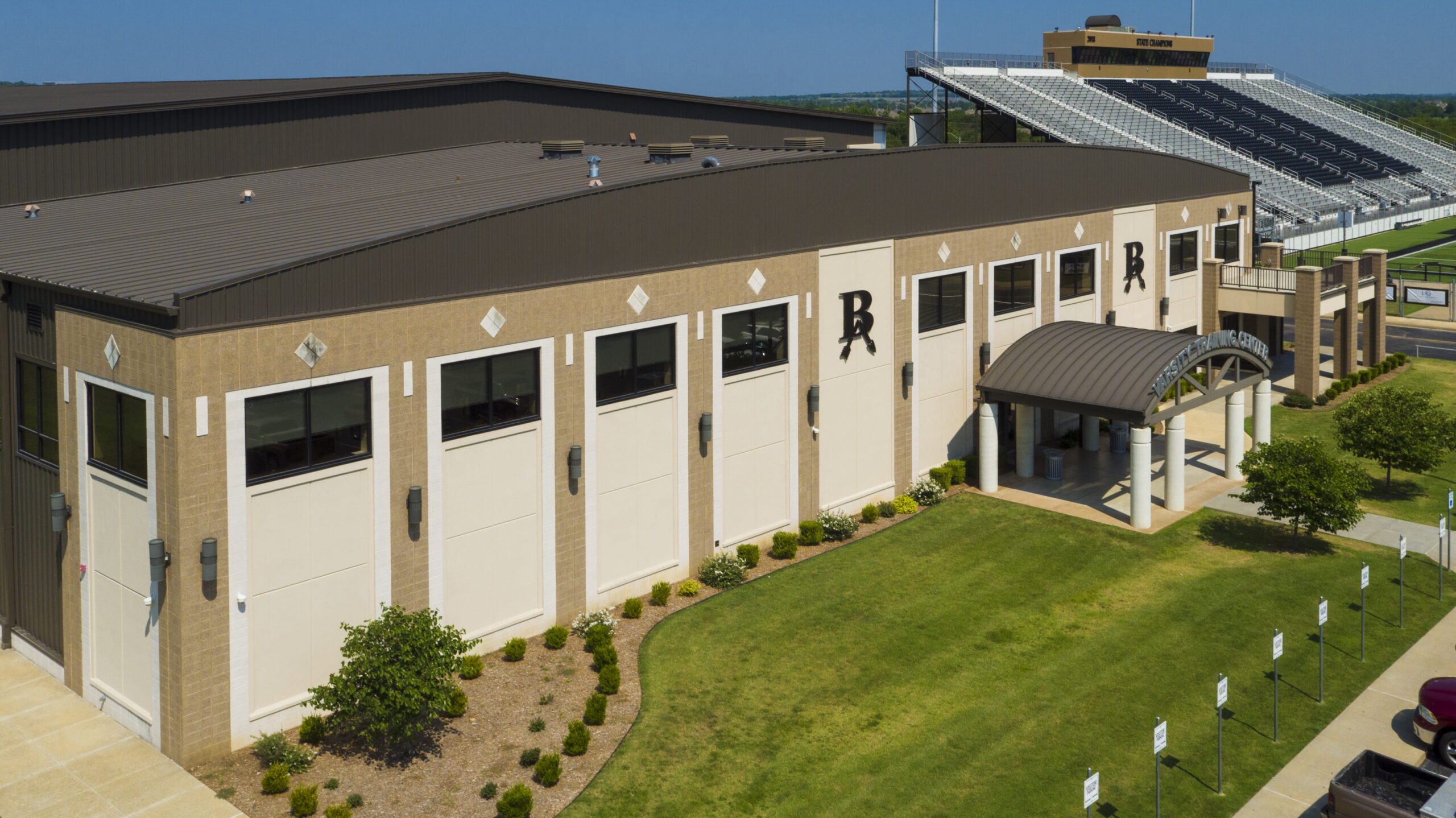 Broken Arrow High School Training Facility Vanguard Builders