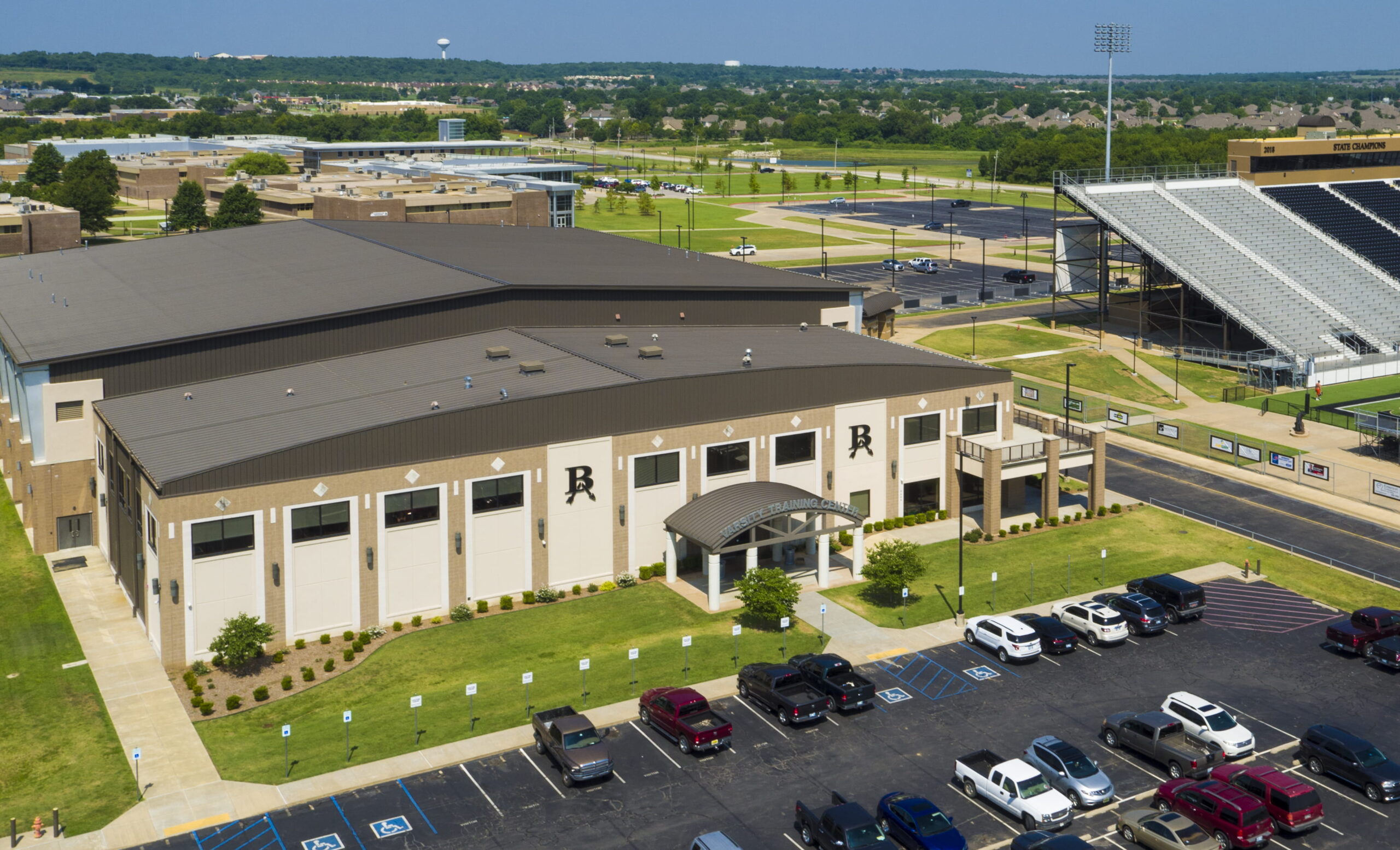 Broken Arrow High School Training Facility Vanguard Builders